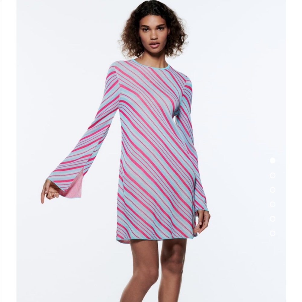 STRIPE KNIT ZARA DRESS